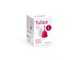 Tulipa ® Menstruationstasse  - Tulipa packung size 2